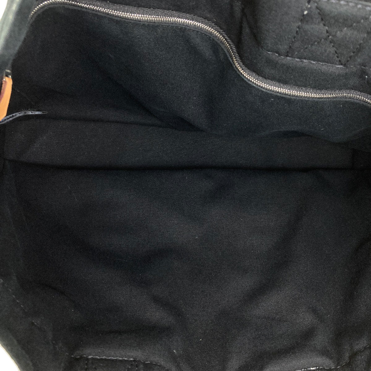 HERMES Deville MM Handbag Canvas Ladies [Used]