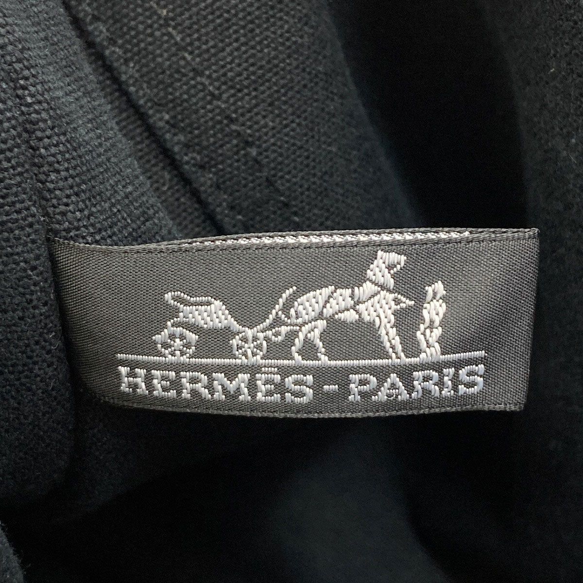 HERMES Deville MM Handbag Canvas Ladies [Used]