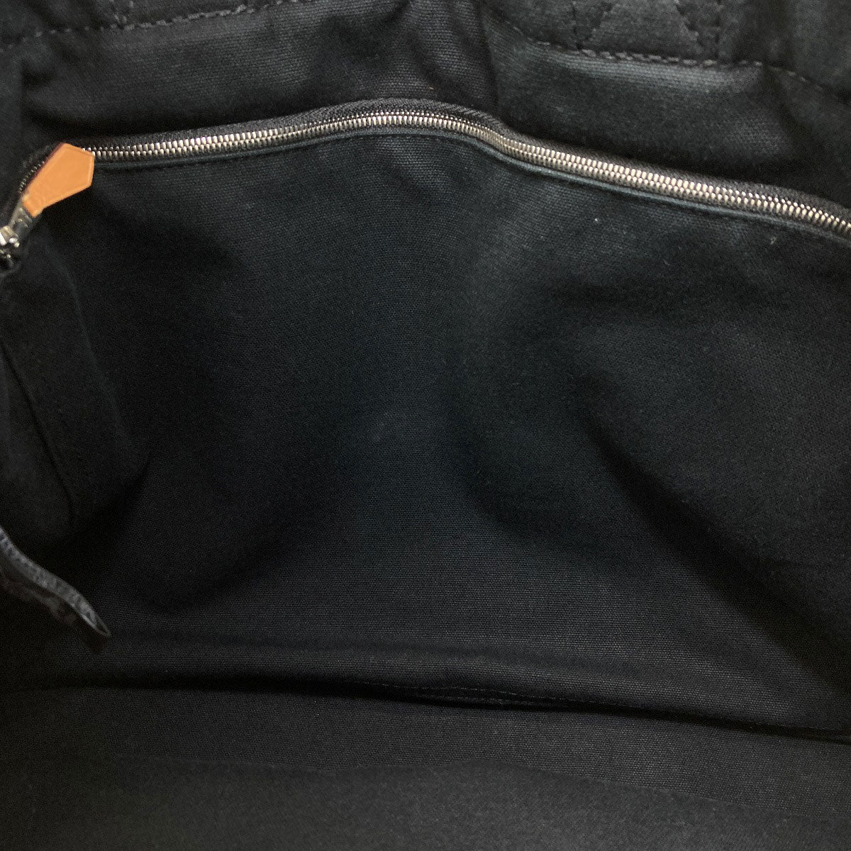HERMES Deville MM Handbag Canvas Ladies [Used]