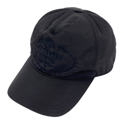 PRADA logo hat Nylon Ladies [Used]