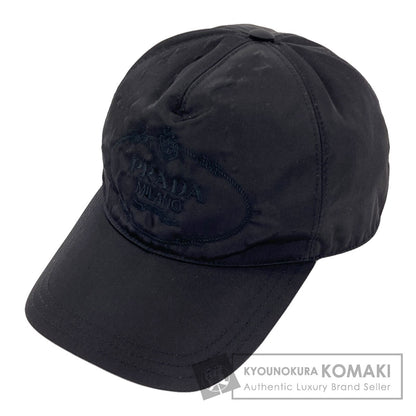 PRADA logo hat Nylon Ladies [Used]