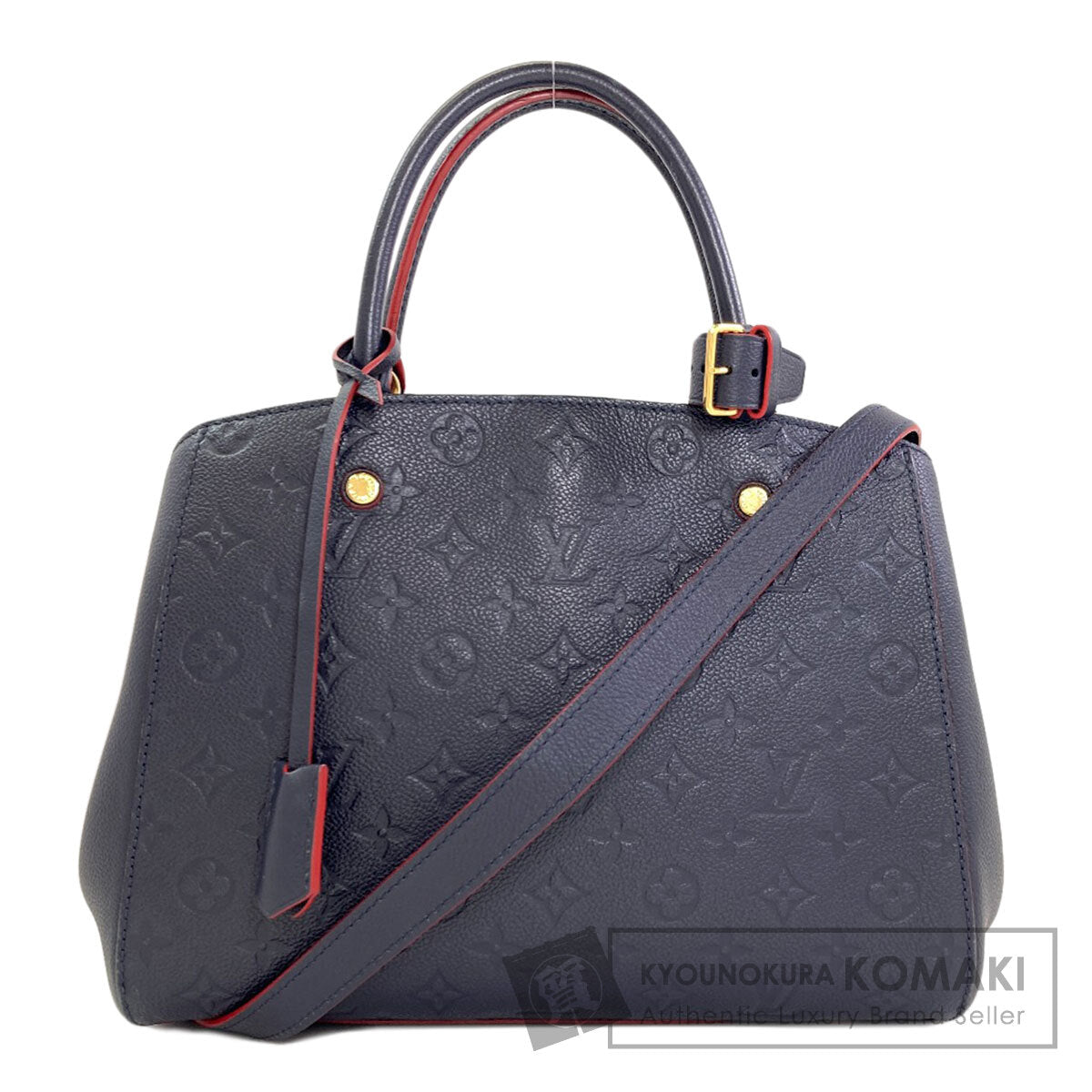 LOUIS VUITTON M42746 Montaigne MM Handbag Empreinte Ladies [Used]