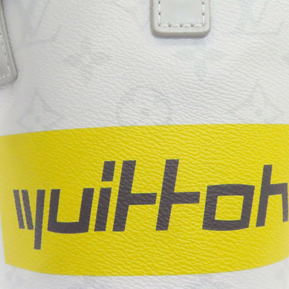 LOUIS VUITTON M44631 White Monogram Logo Chalk Nano Bag Shoulder Bag Monogram canvas Ladies [Used]