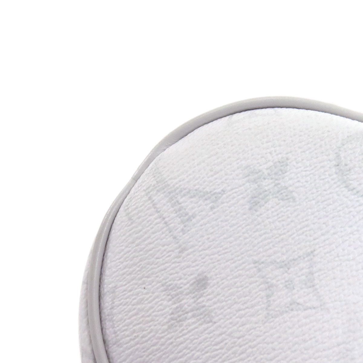 LOUIS VUITTON M44631 White Monogram Logo Chalk Nano Bag Shoulder Bag Monogram canvas Ladies [Used]