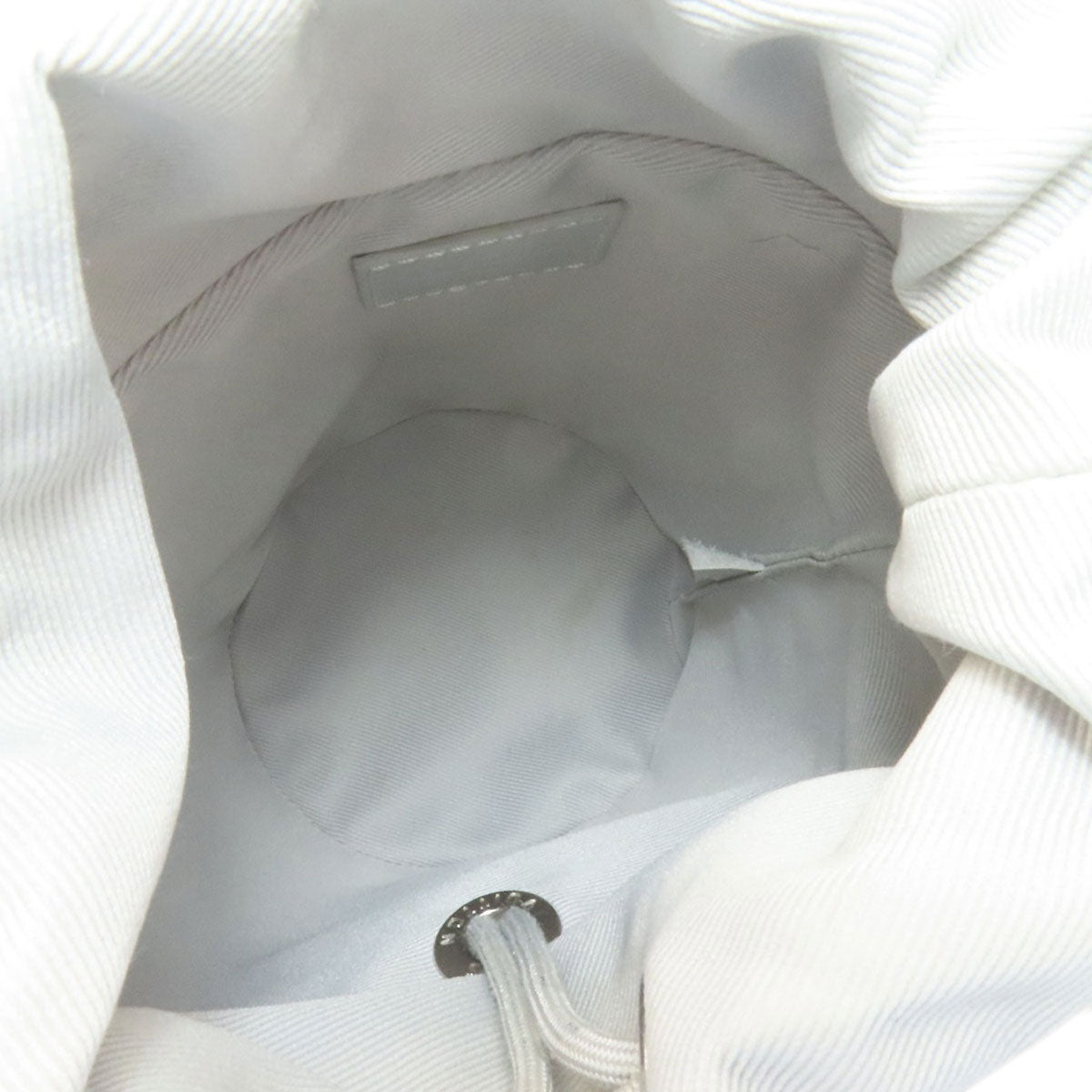 LOUIS VUITTON M44631 White Monogram Logo Chalk Nano Bag Shoulder Bag Monogram canvas Ladies [Used]