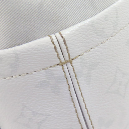 LOUIS VUITTON M44631 White Monogram Logo Chalk Nano Bag Shoulder Bag Monogram canvas Ladies [Used]