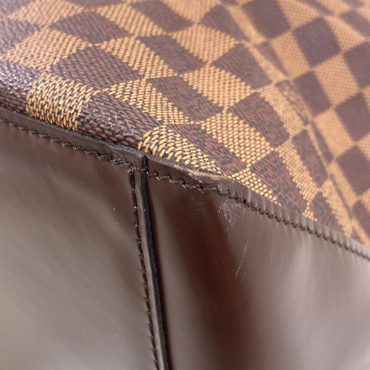 LOUIS VUITTON N51152 Cabas Mezzo Tote Bag Damier canvas Ladies [Used]