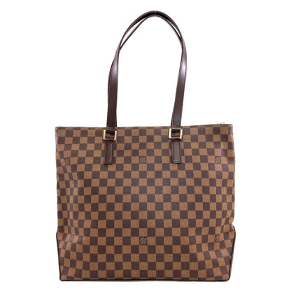 LOUIS VUITTON N51152 Cabas Mezzo Tote Bag Damier canvas Ladies [Used]
