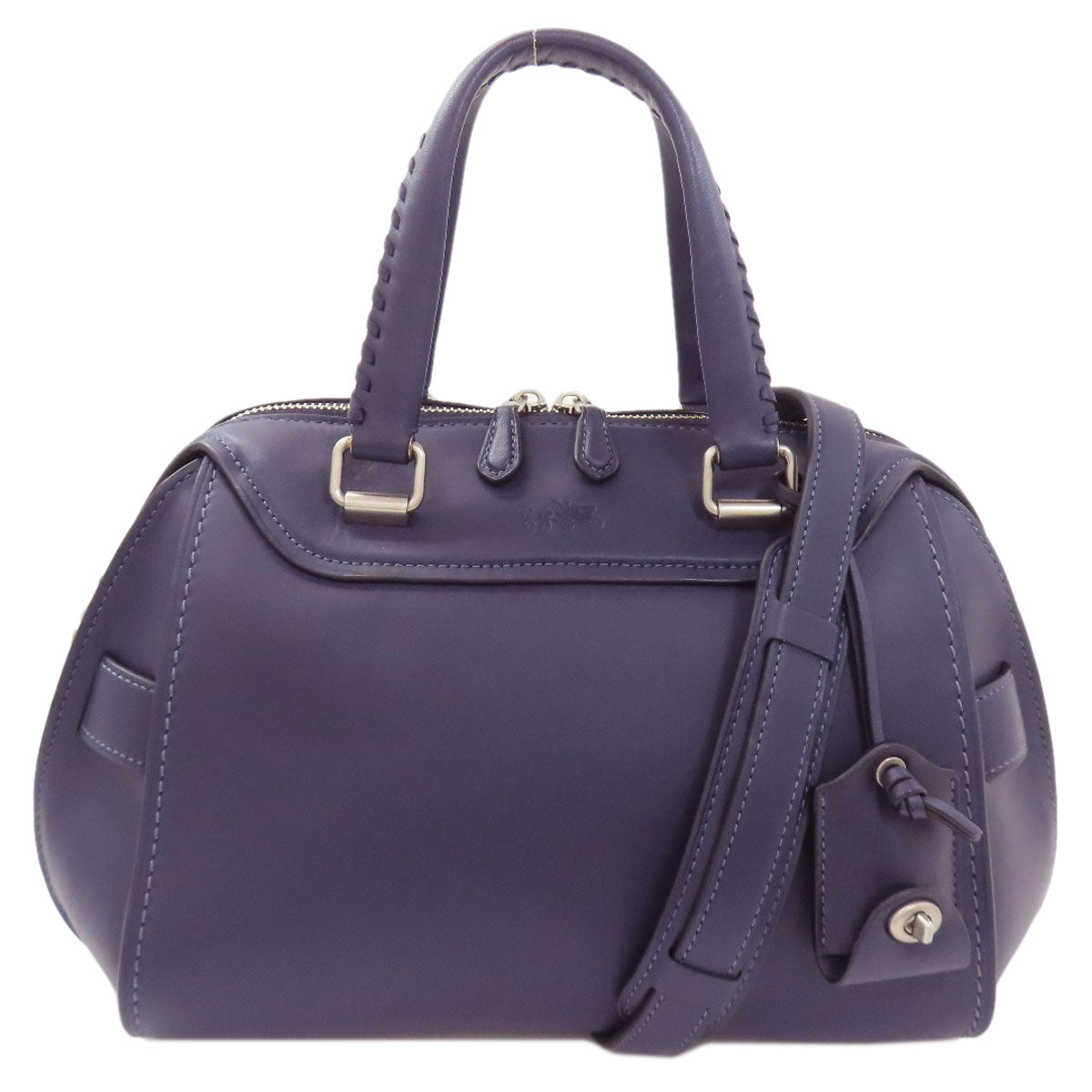 COACH 37017 Ace satchel carriage pattern Handbag Calf Ladies [Used]