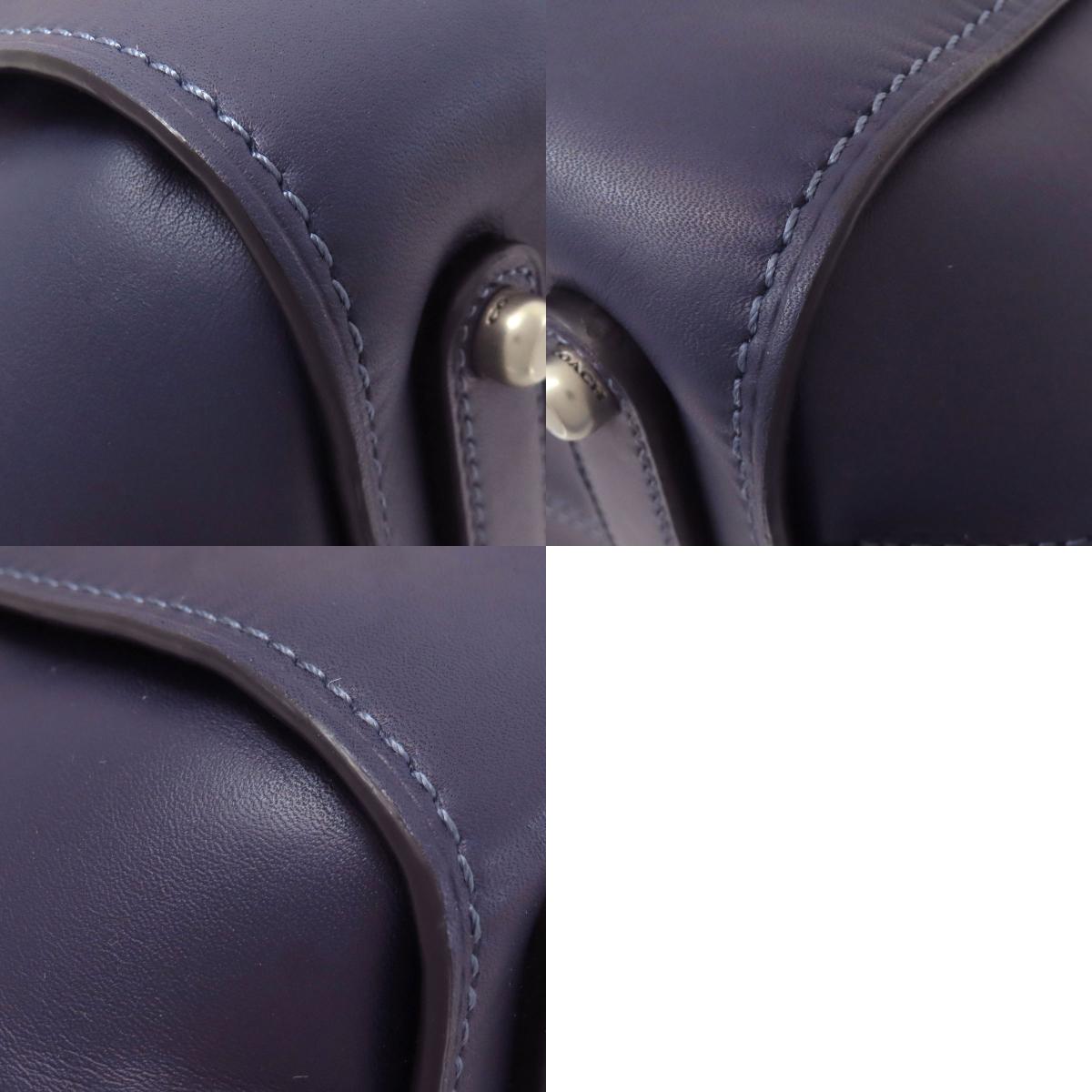 COACH 37017 Ace satchel carriage pattern Handbag Calf Ladies [Used]