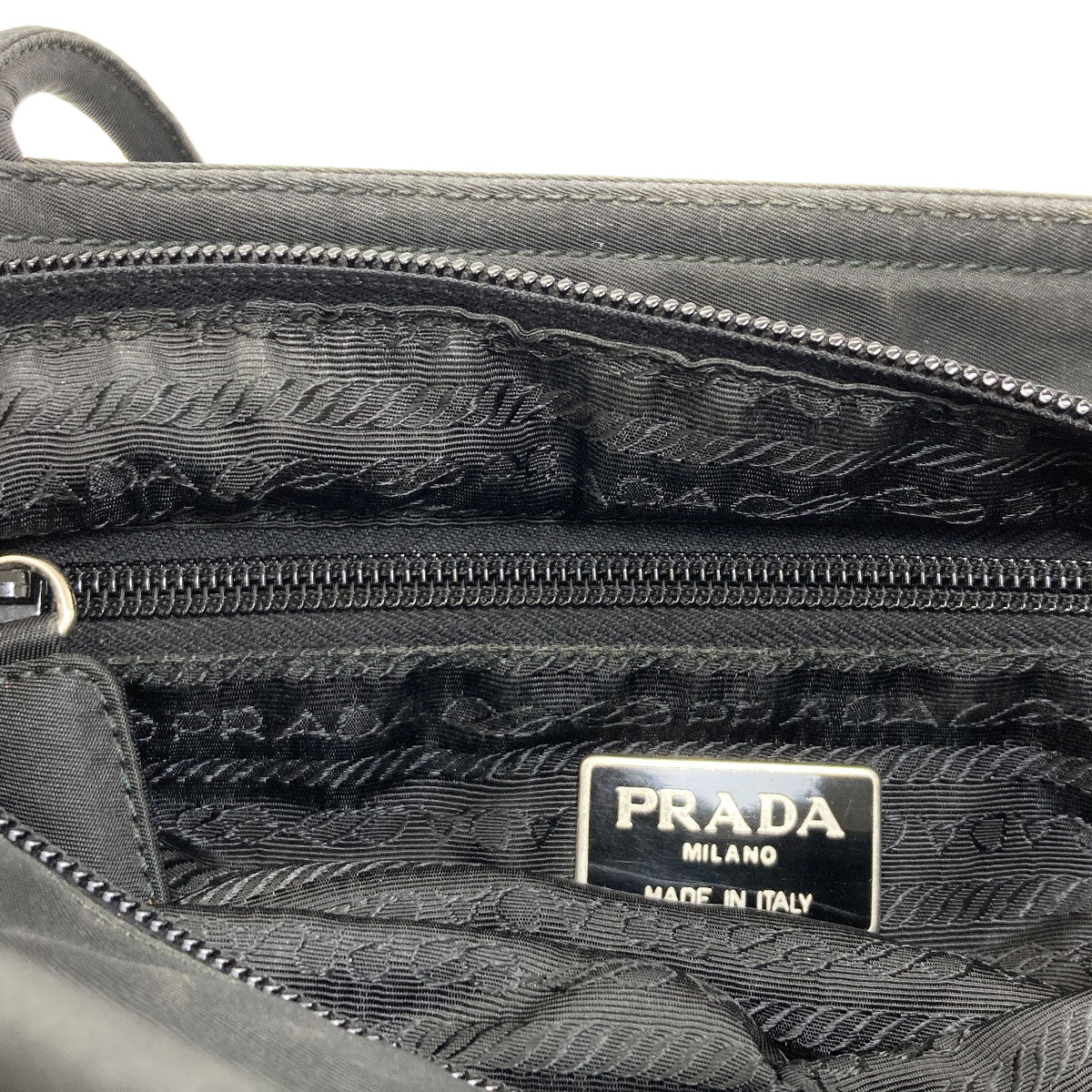 PRADA Logo Hardware Tote Bag Nylon Ladies [Used]