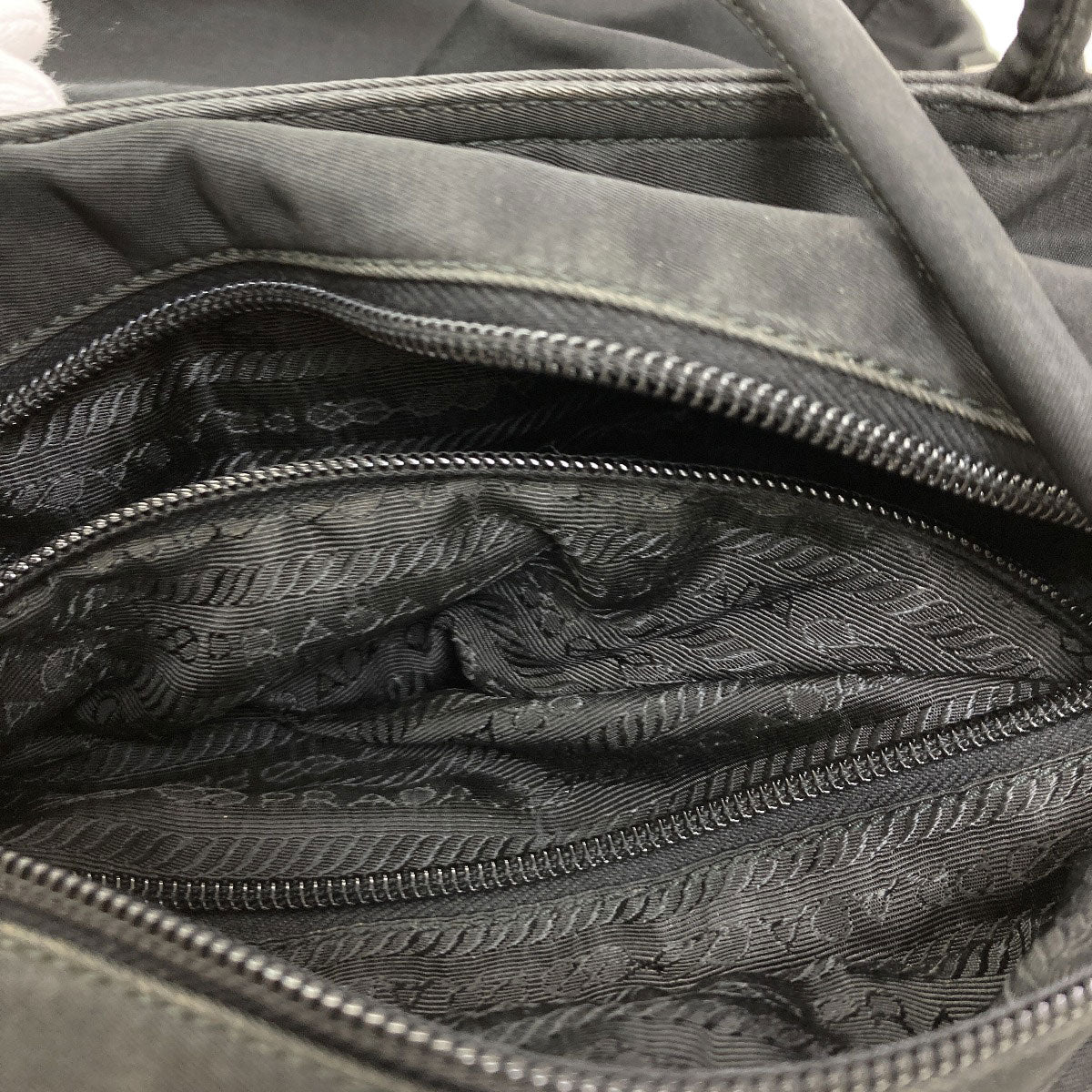 PRADA Logo Hardware Tote Bag Nylon Ladies [Used]