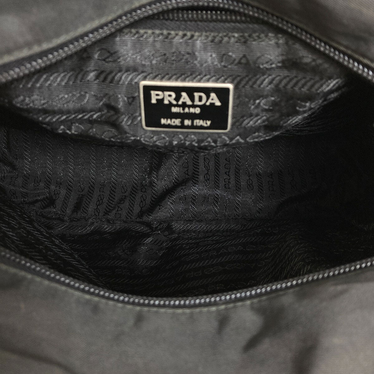 PRADA Logo Hardware Tote Bag Nylon Ladies [Used]