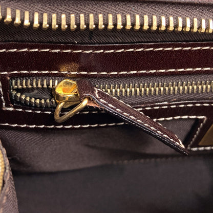 FENDI Zucchinopattern Handbag Enamel Ladies [Used]