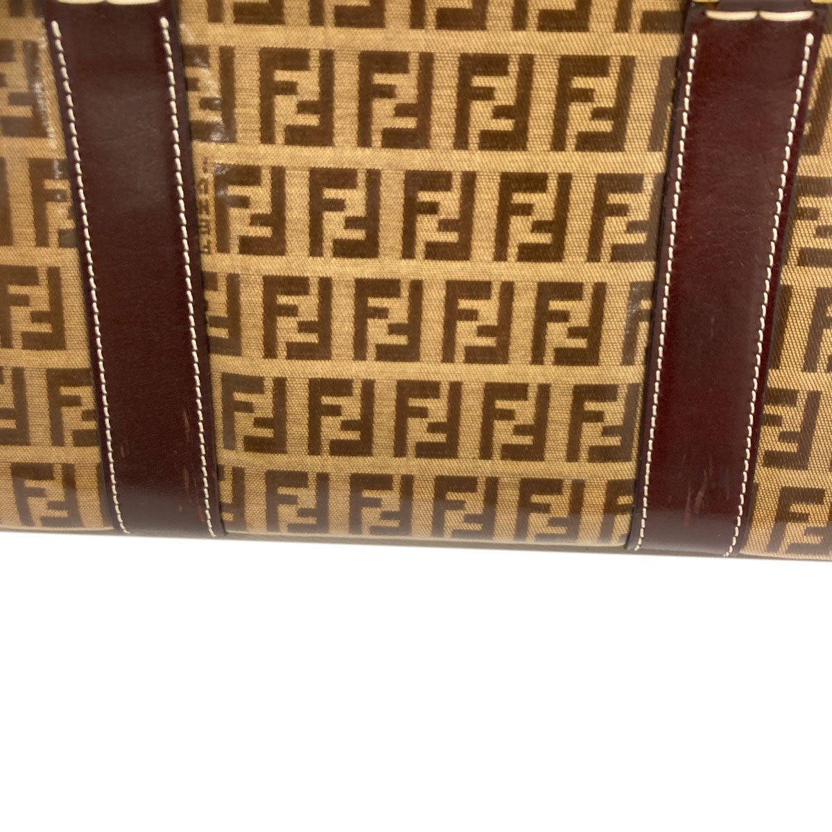 FENDI Zucchinopattern Handbag Enamel Ladies [Used]
