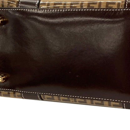 FENDI Zucchinopattern Handbag Enamel Ladies [Used]