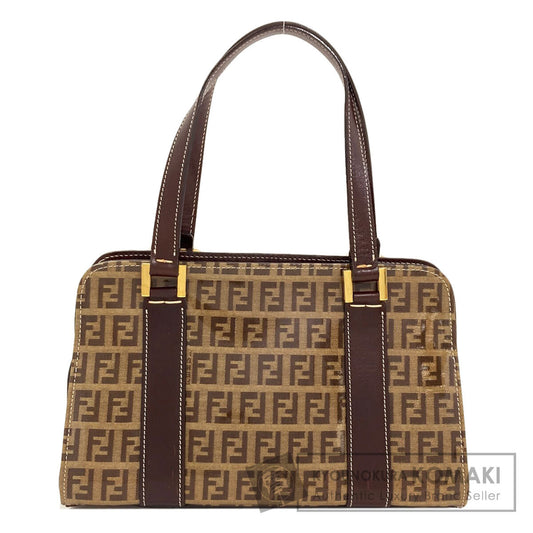 FENDI Zucchinopattern Handbag Enamel Ladies [Used]