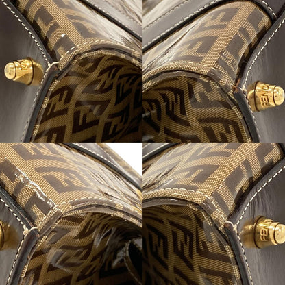 FENDI Zucchinopattern Handbag Enamel Ladies [Used]