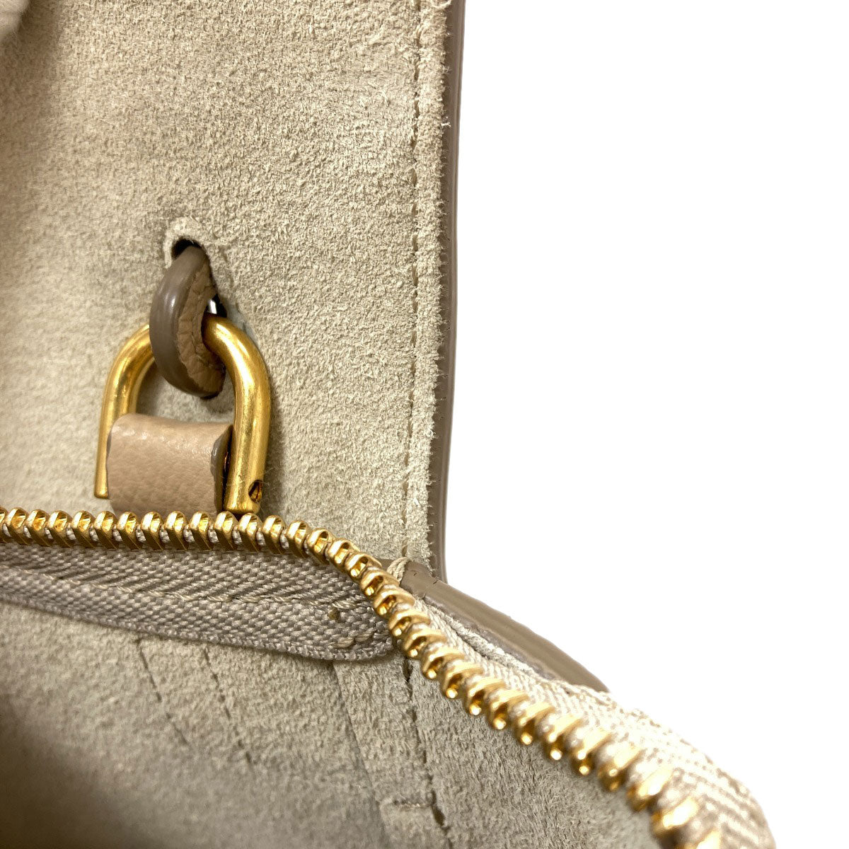 CELINE Belt bag nano 2WAY Handbag Calf Ladies [Used]