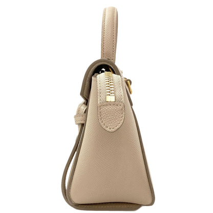 CELINE Belt bag nano 2WAY Handbag Calf Ladies [Used]