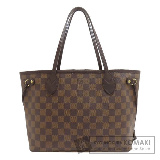 LOUIS VUITTON N51109 Never full PM Handbag Damier canvas Ladies [Used]
