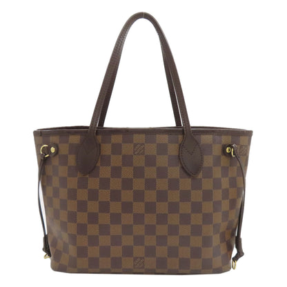 LOUIS VUITTON N51109 Never full PM Handbag Damier canvas Ladies [Used]