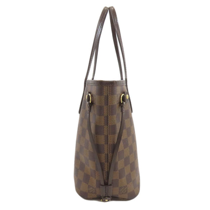 LOUIS VUITTON N51109 Never full PM Handbag Damier canvas Ladies [Used]