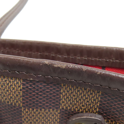LOUIS VUITTON N51109 Never full PM Handbag Damier canvas Ladies [Used]