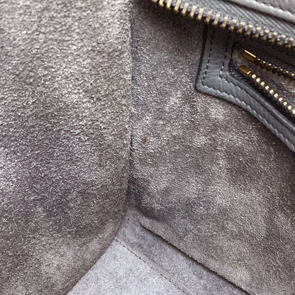 CELINE Luggage micro Tote Bag Calf Ladies [Used]