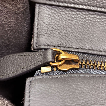 CELINE Luggage micro Tote Bag Calf Ladies [Used]
