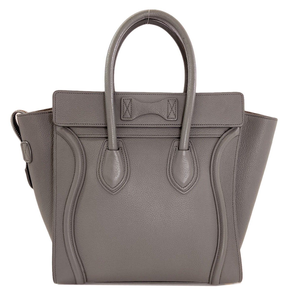 CELINE Luggage micro Tote Bag Calf Ladies [Used]
