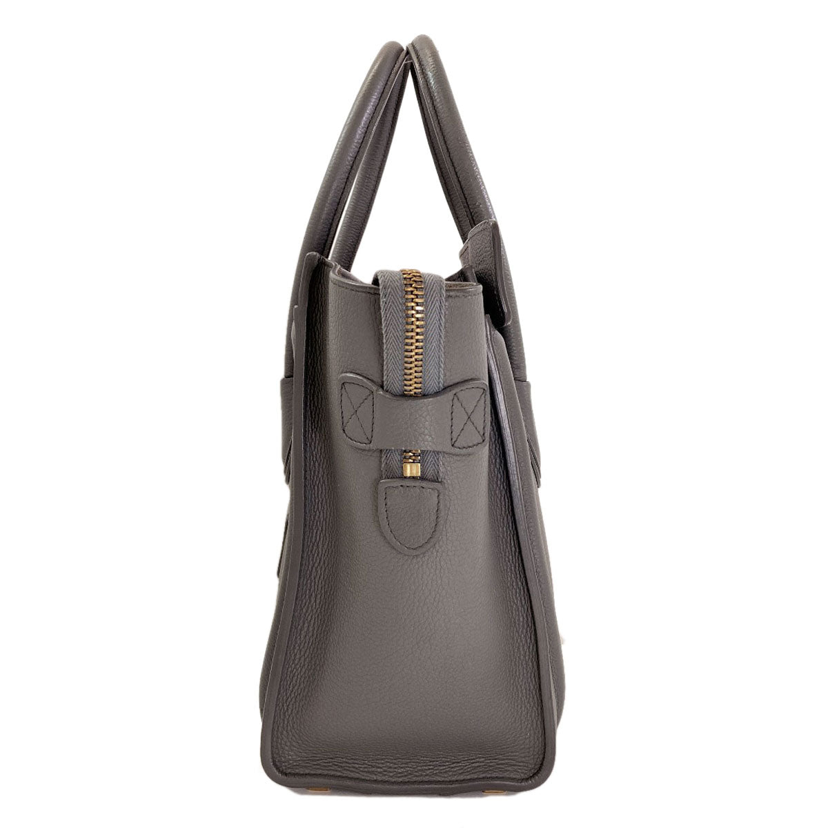 CELINE Luggage micro Tote Bag Calf Ladies [Used]