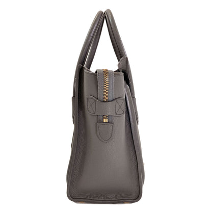 CELINE Luggage micro Tote Bag Calf Ladies [Used]