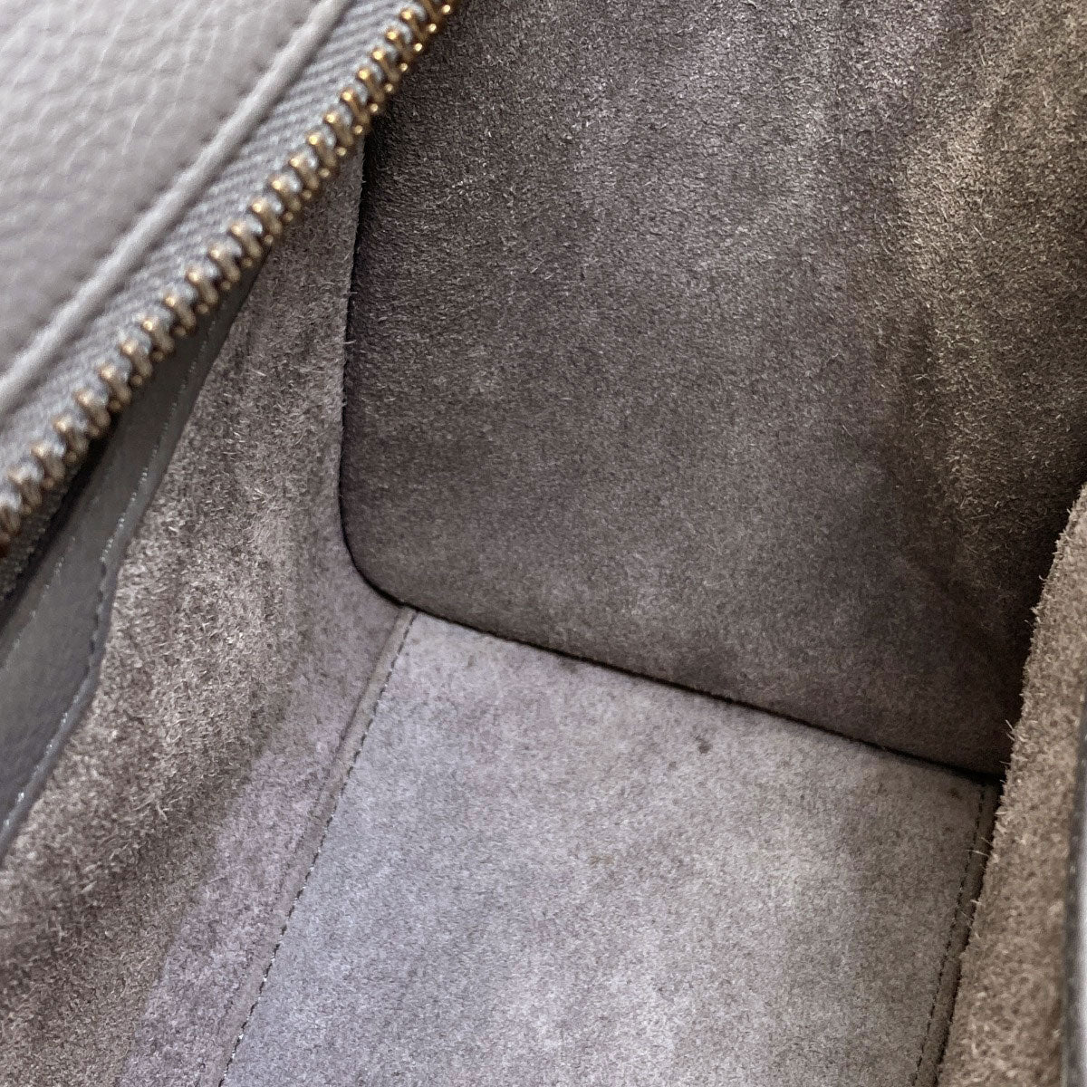 CELINE Luggage micro Tote Bag Calf Ladies [Used]