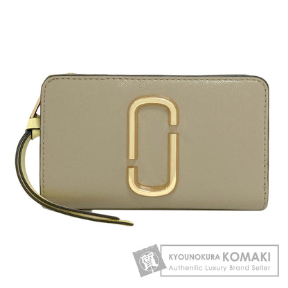 MARC JACOBS Double J Bifold Wallet with Coin Pocket PVC Ladies [Used]