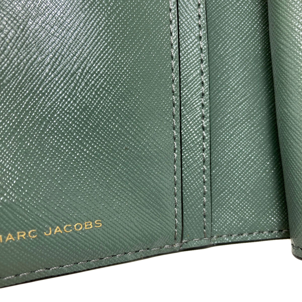 MARC JACOBS Double J Bifold Wallet with Coin Pocket PVC Ladies [Used]