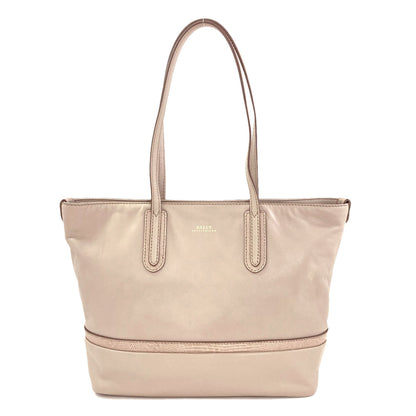 BALLY logo Tote Bag Leather Ladies [Used]