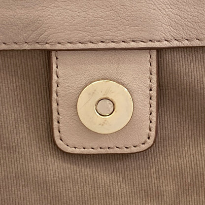 BALLY logo Tote Bag Leather Ladies [Used]