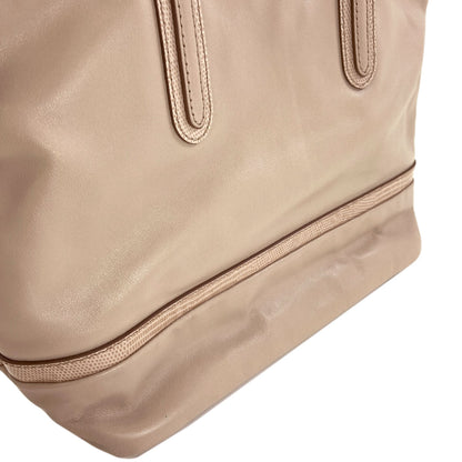 BALLY logo Tote Bag Leather Ladies [Used]
