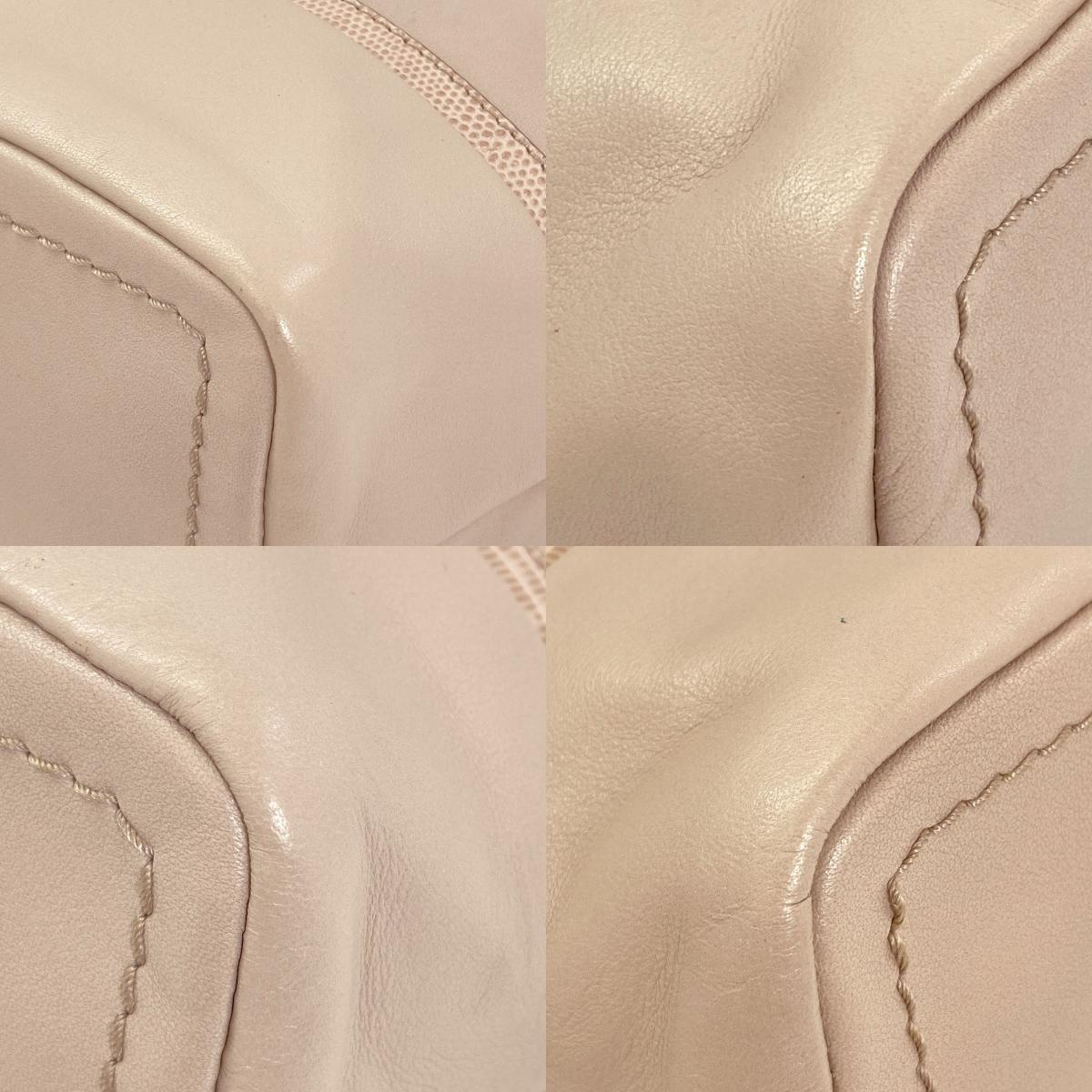 BALLY logo Tote Bag Leather Ladies [Used]