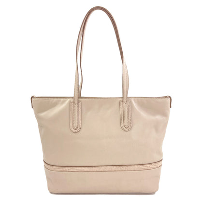 BALLY logo Tote Bag Leather Ladies [Used]