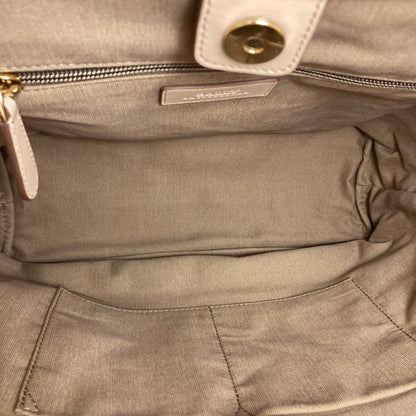 BALLY logo Tote Bag Leather Ladies [Used]
