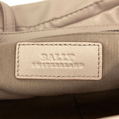 BALLY logo Tote Bag Leather Ladies [Used]