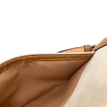 COACH C8228 Hose and carriage Shoulder Bag Canvas Ladies [Used]