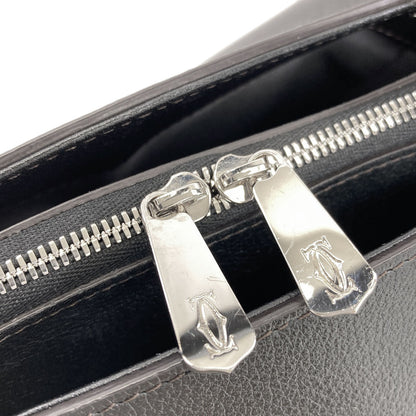 CARTIER Cartier C de Cartier 2WAY Tote Bag Calf Ladies [Used]