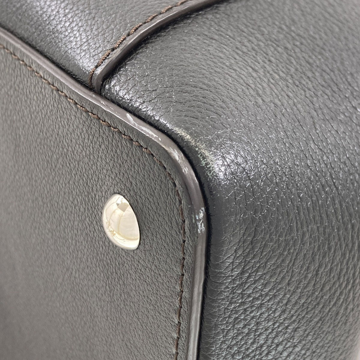 CARTIER Cartier C de Cartier 2WAY Tote Bag Calf Ladies [Used]