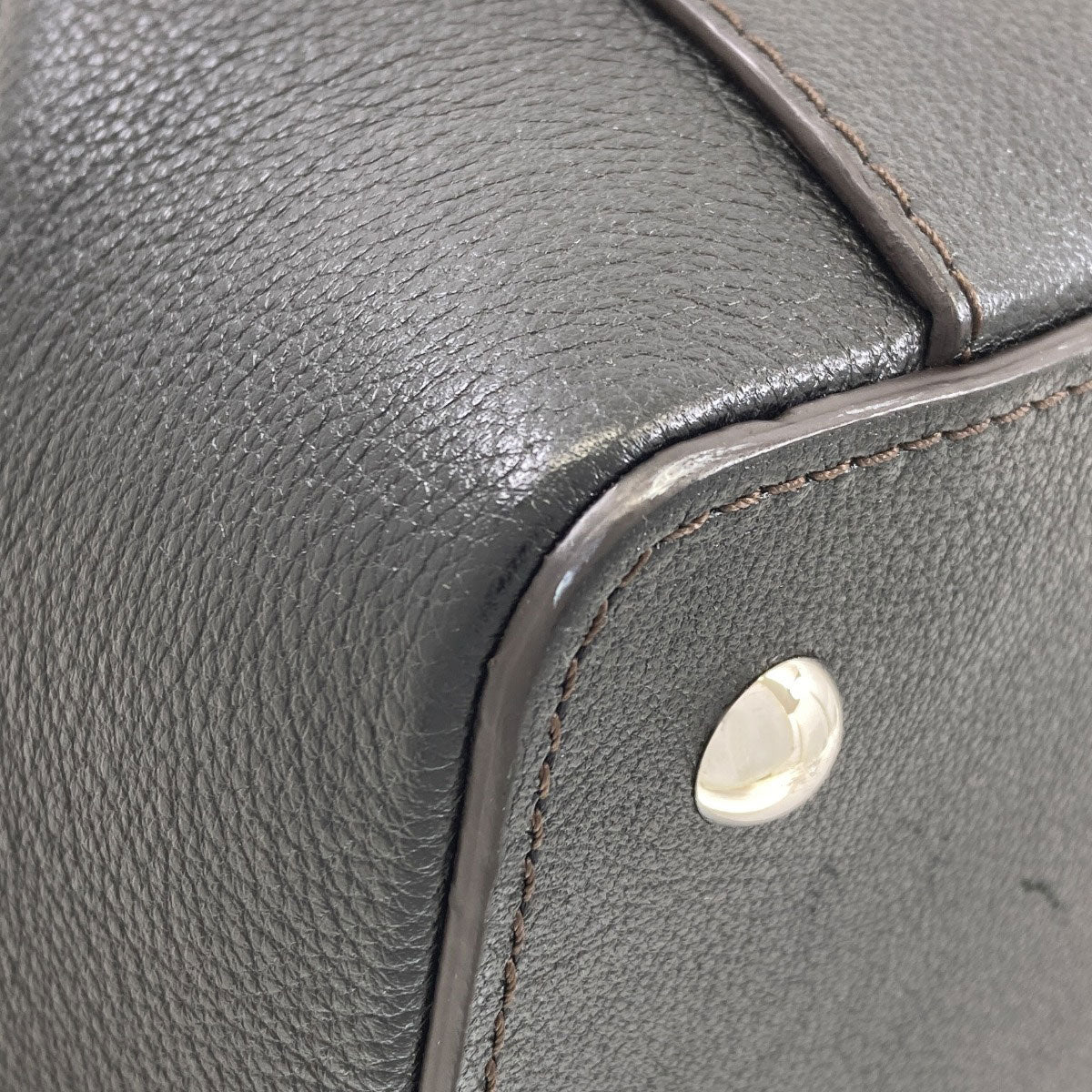 CARTIER Cartier C de Cartier 2WAY Tote Bag Calf Ladies [Used]