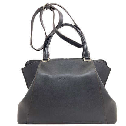 CARTIER Cartier C de Cartier 2WAY Tote Bag Calf Ladies [Used]