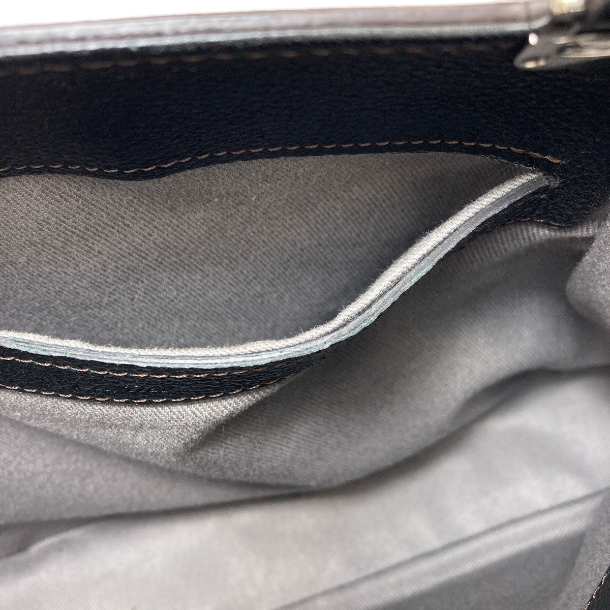 CARTIER Cartier C de Cartier 2WAY Tote Bag Calf Ladies [Used]