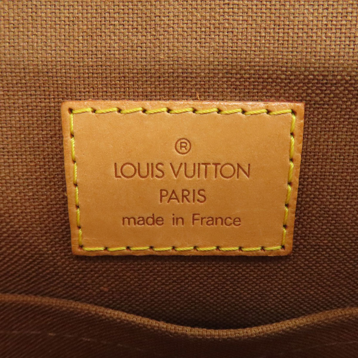 LOUIS VUITTON M40007 Popincourt Haut Tote Bag Monogram canvas Ladies [Used]